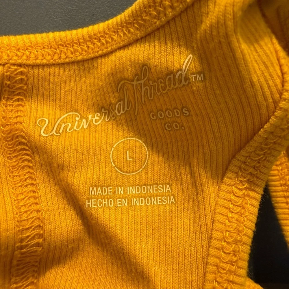Target Mustard Yellow Tank Top - Universal Threads brand - Picture 5 of 5